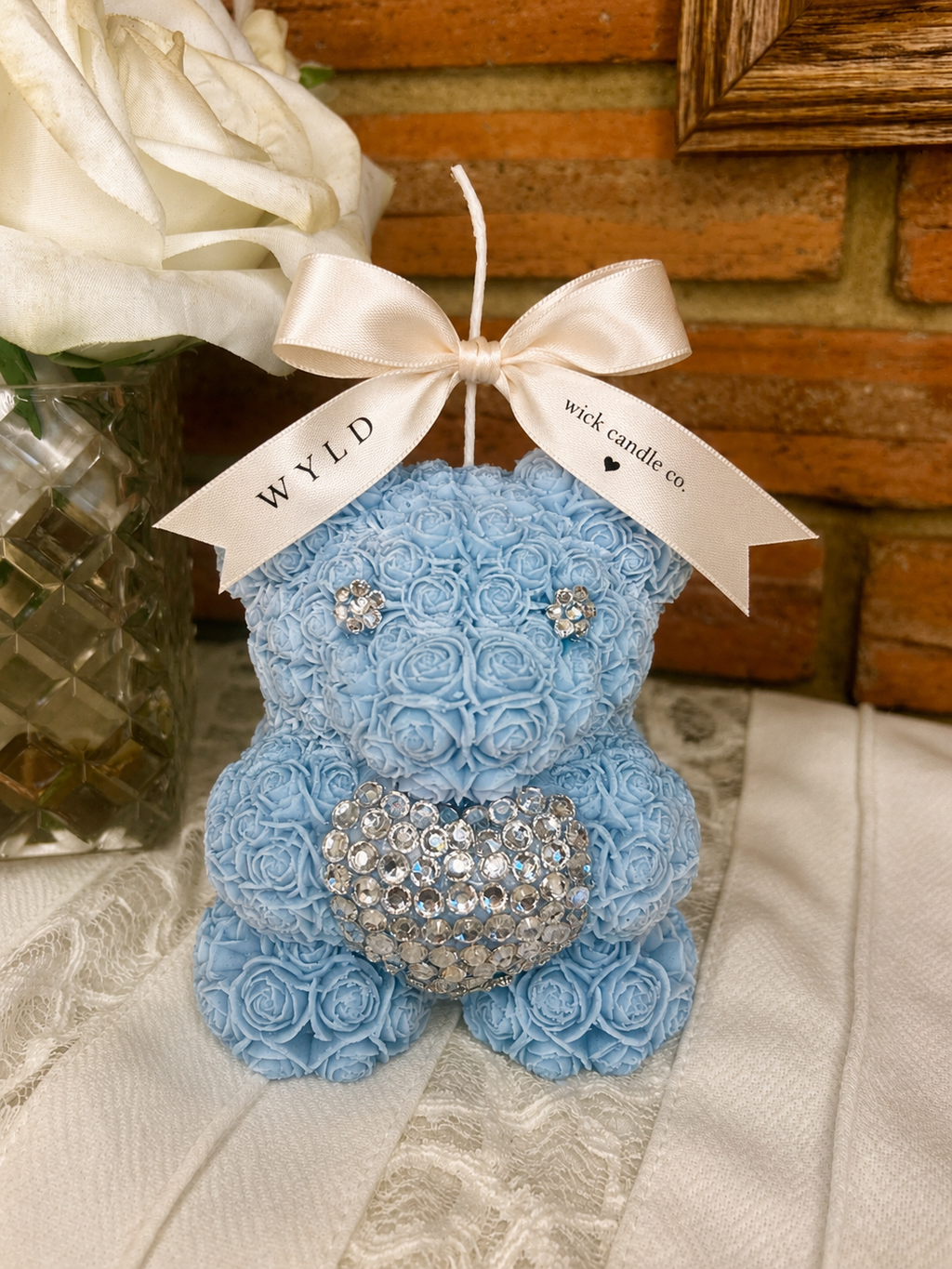 Crystal Rose Bear