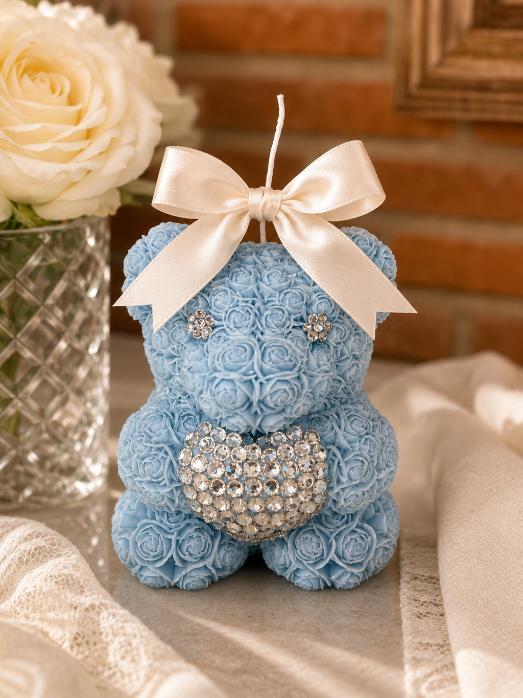Crystal Rose Bear
