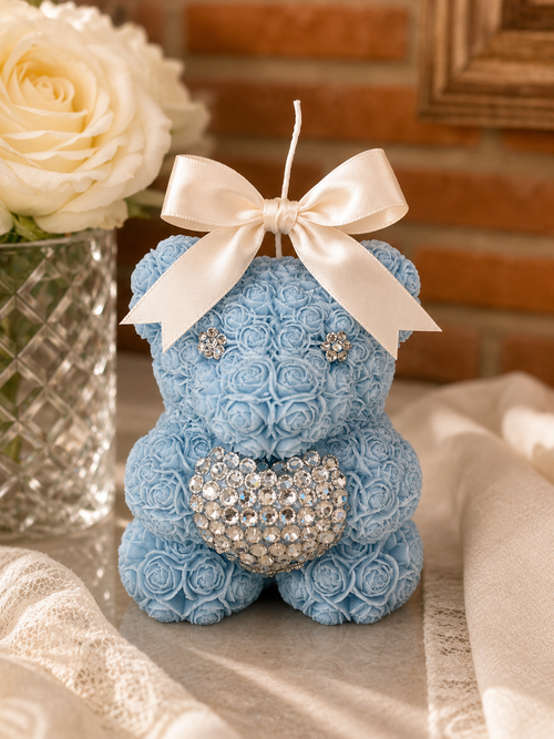 Crystal Rose Bear