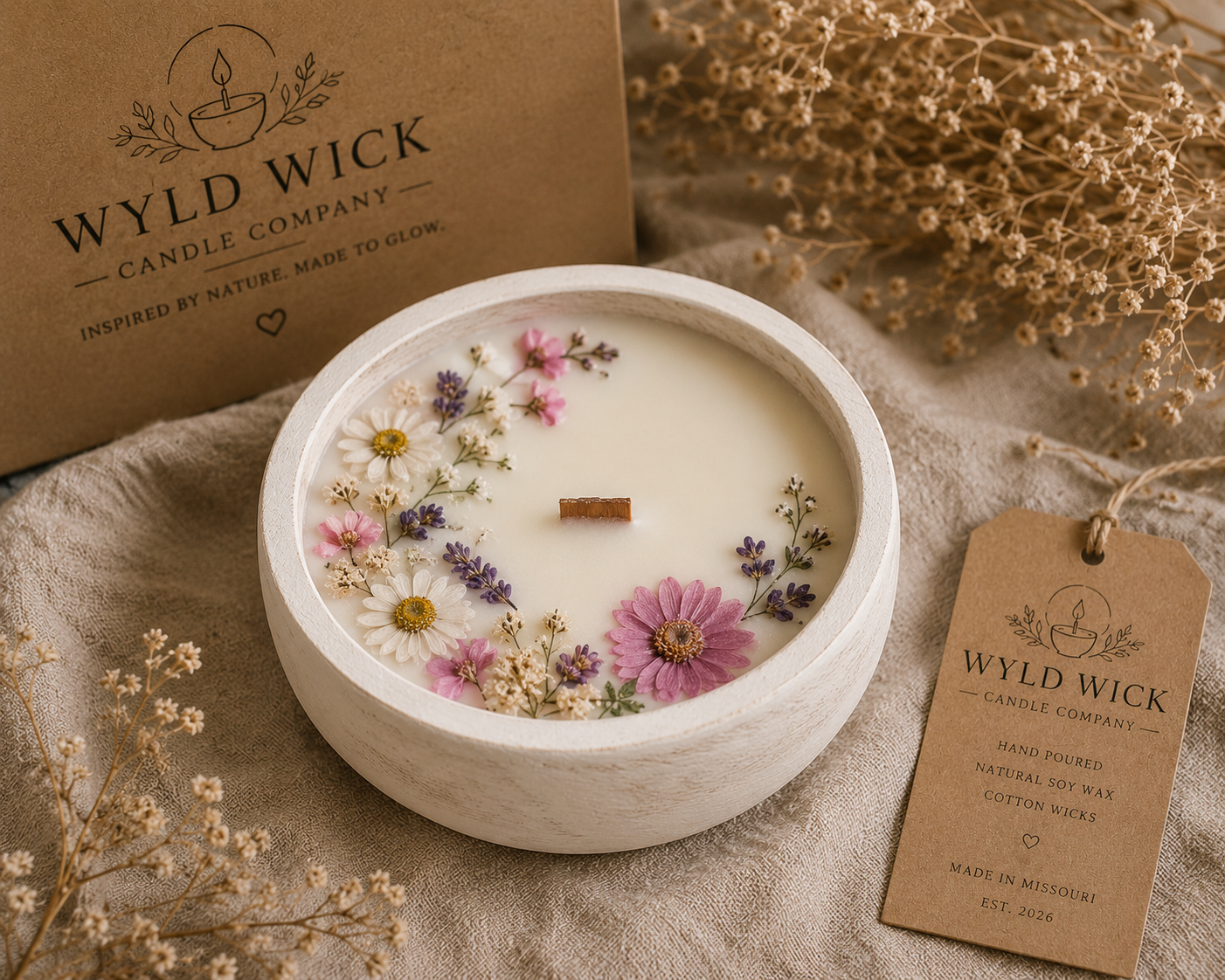 Dough Bowl Candle